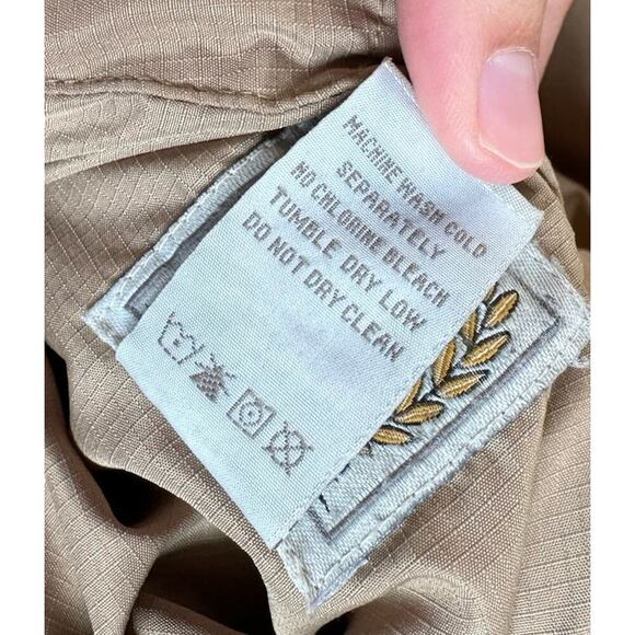 Vintage Cinch Reversible Puffer Vest Size XL Men’s Tan Down Filled Lofty - Picture 6 of 11